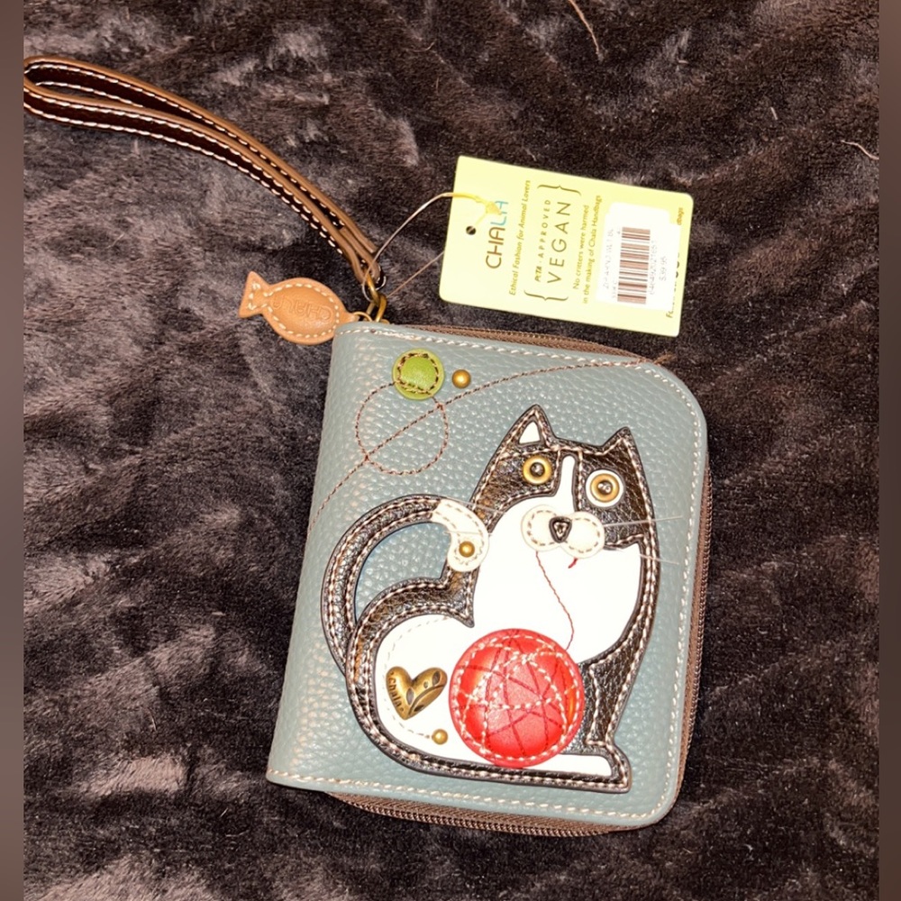 Chala vegan cat wallet